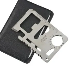 Image result for 11-in-1 Survival Credit Card Tool